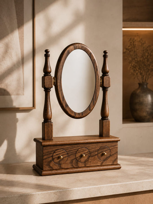 Solid Wood Vanity mirror
